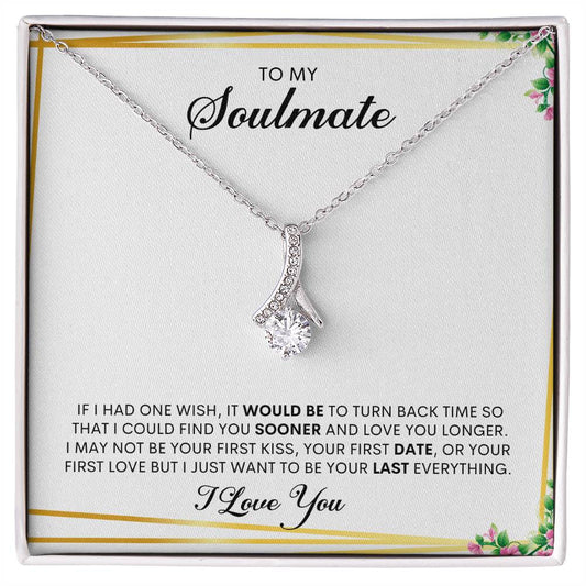 To My Soulmate | I Love You - Alluring Beauty necklace